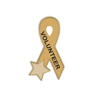 Volunteer Ribbon with Star